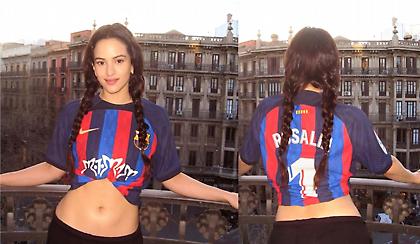 Με φανέλα... Rosalia η Μπαρτσελόνα κόντρα στη Ρεάλ!