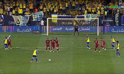 Ασύλληπτο γκολ με απευθείας εκτέλεση φάουλ από τα 35 μέτρα κόντρα στον Επασί ο Κριστιάνο Ρονάλντο!