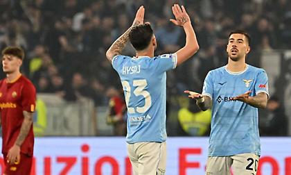 Αφεντικό στη Ρώμη η Λάτσιο, πάτησε τη Ρόμα και ανέβηκε στη δεύτερη θέση!