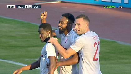 Γκολ για τρίτο σερί ματς ο Μπακαμπού και 2-0 ο Ολυμπιακός
