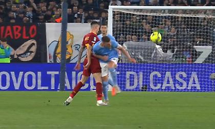 Με δέκα από το 32’ στο ντέρμπι η Ρόμα: Αποβλήθηκε ο Ιμπάνιες!