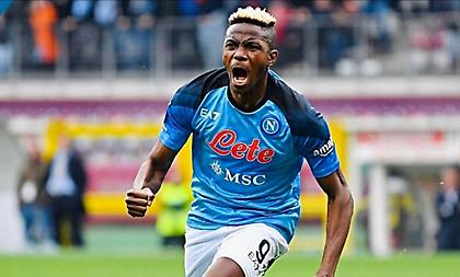 Του κεφαλιού του ξανά ο Οσιμέν και 3-0 η Νάπολι!