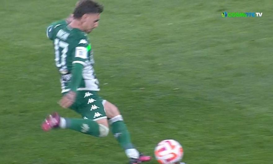 Απειλεί ο Παναθηναϊκός με έξυπνη εκτέλεση φάουλ του Μαντσίνι