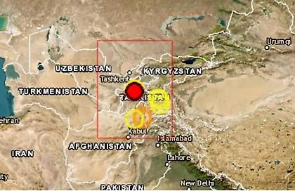 Σεισμός 5,8 Ρίχτερ ταρακούνησε το Τατζικιστάν