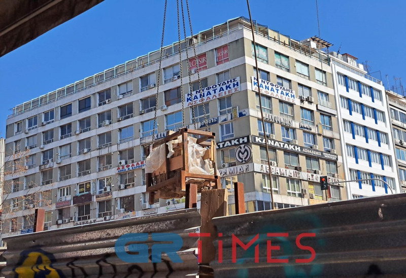 Μετρό Θεσσαλονίκης: Επανατοποθετούνται πρώτες αρχαιότητες