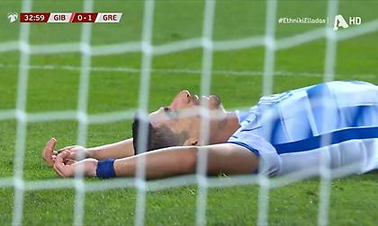 Κοντά στο γκολ ο Μάνταλος, άστοχη η προβολή του από πολύ καλή θέση