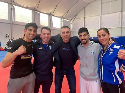 Για το χρυσό τα αδέλφια Διονύσης και Στέφανος Ξένος