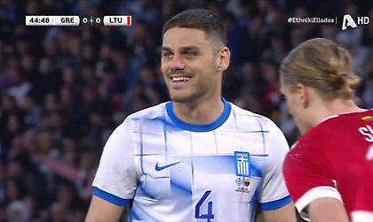 Στέρησε από τον Μαυροπάνο το παρθενικό του γκολ με την Εθνική ο Ζούμπας