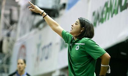 Live η προπονήτρια του Κυπελλούχου Παναθηναϊκού Ελένη Καπογιάννη