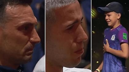 Ο πιτσιρικάς που συγκίνησε την εθνική Αργεντινής-Έκλαψαν Σκαλόνι και Έντσο Φερνάντες