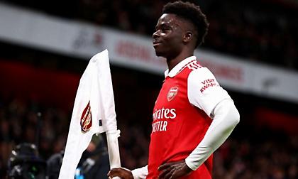 Ο Σάκα υπογράφει πενταετές συμβόλαιο και γίνεται ο πιο ακριβοπληρωμένος παίκτης της Άρσεναλ!