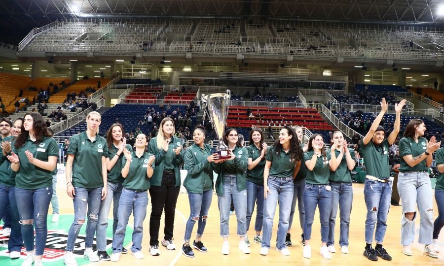 Παναθηναϊκός: Αποθεώθηκε η ομάδα μπάσκετ γυναικών