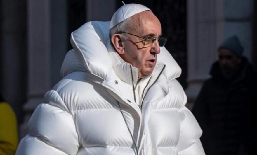 Πάπας: Ανησυχία για τη φωτογραφία με το μπουφάν