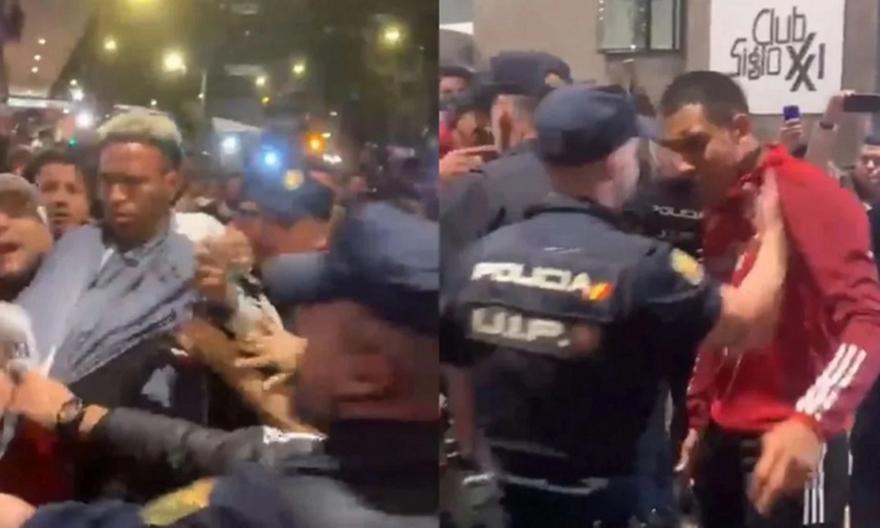 Παίκτες της εθνικής Περού πλακώθηκαν με αστυνομικούς