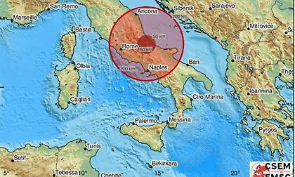 Σεισμός 5,4 Ρίχτερ στην Ιταλία