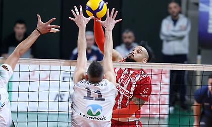 Μίλων-Ολυμπιακός 0-3 σετ (TEΛΙΚΟ)