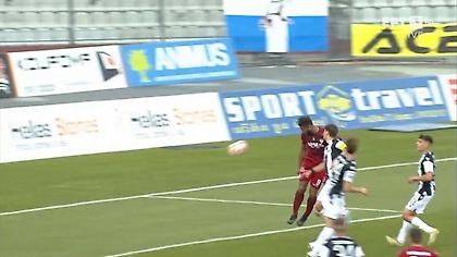 Ο Όγκμποε... ξαναχτυπά και δίνει ξανά το προβάδισμα στην ΑΕΛ!