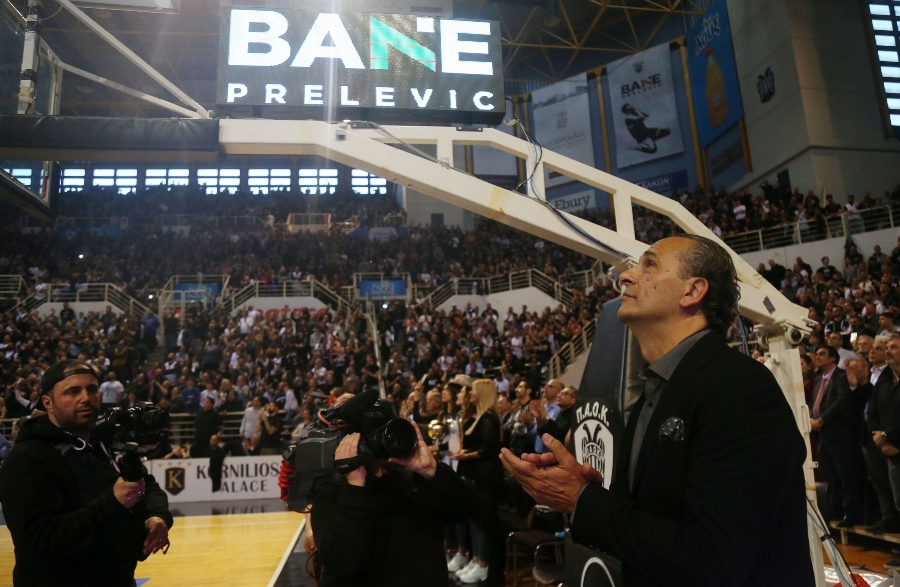 ΠΑΟΚ: Ρίγη συγκίνησης στην τελετή για τον Μπάνε Πρέλεβιτς
