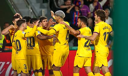 «Καθάρισε» άνετα την ουραγό Έλτσε και συνεχίζει ακάθεκτη προς την κατάκτηση του τίτλου η Μπαρτσελόνα