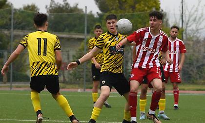 To Fair Play του ιατρικού επιτελείου της ΑΕΚ στο ντέρμπι με τον Ολυμπιακό για το πρωτάθλημα Κ-17!