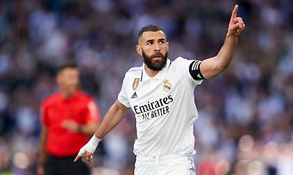 Μπενζεμά: Πέτυχε το δωδέκατο χατ τρικ της καριέρας του