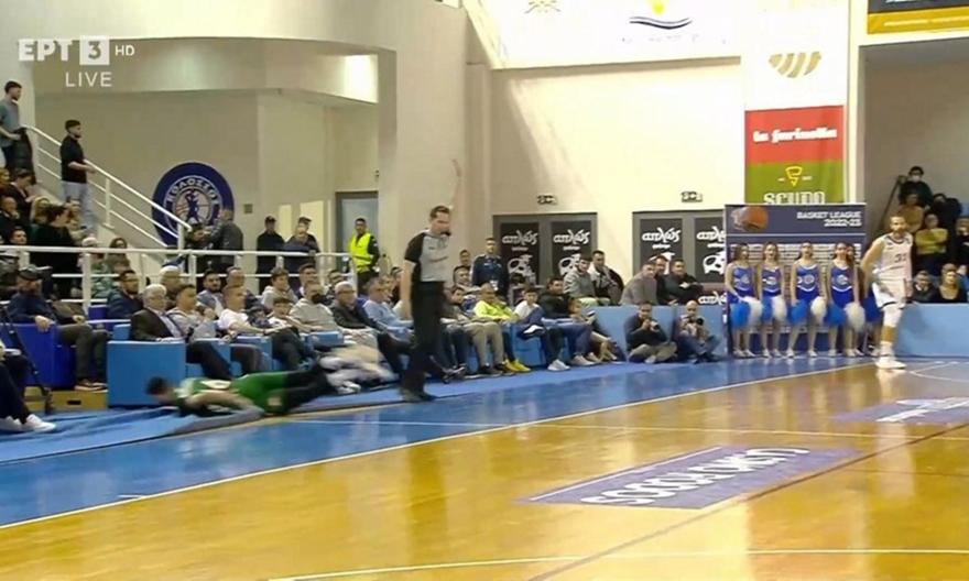 Κολοσσός-Παναθηναϊκός: Το φοβερό μπλονζόν του Γ. Καλαϊτζάκη