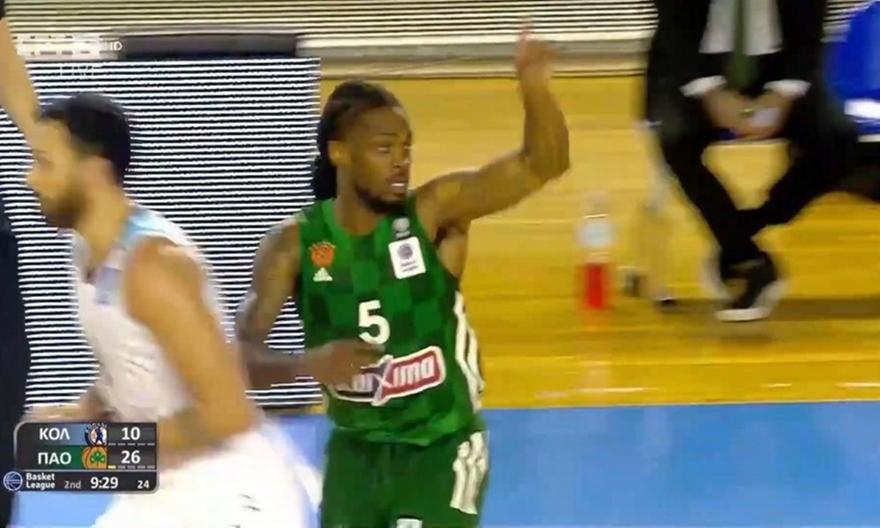 Κολοσσός-Παναθηναϊκός: Τρία σερί τρίποντα από τον Πάρις Λι