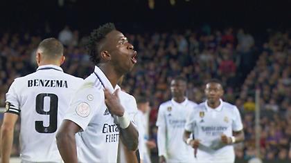 Πάγωσε το «Καμπ Νόου» ο Βινίσιους και έσβησε το… προβάδισμα της Μπαρτσελόνα