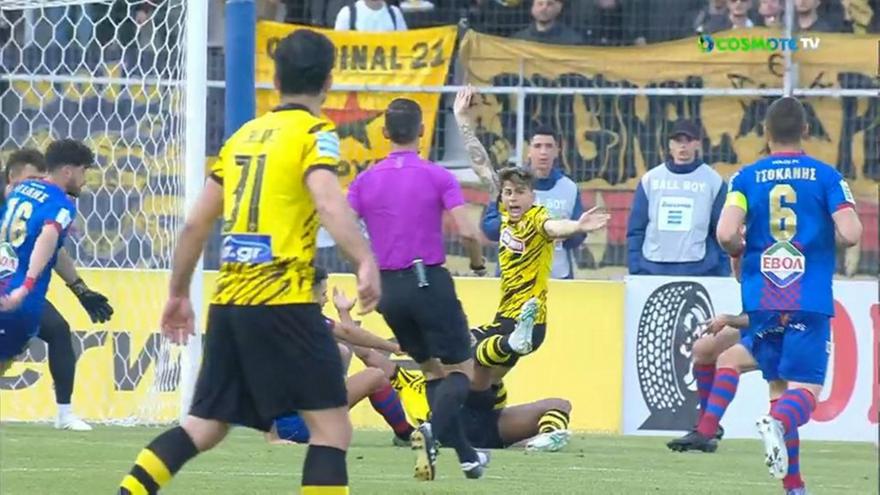 Το πέναλτι που ζήτησε η ΑΕΚ για μαρκάρισμα στον Λιβάι