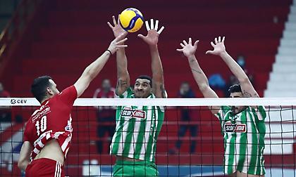 Ολυμπιακός-Παναθηναϊκός 2-2 (5ο σετ)