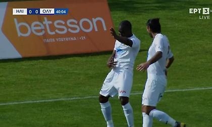 Ο Μουριέλ άνοιξε το σκορ για την Ηλιούπολη κόντρα στον Ολυμπιακό Β'