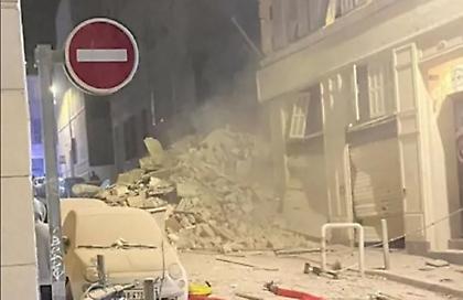 Τετραώροφη πολυκατοικία κατέρρευσε στη Μασσαλία από έκρηξη