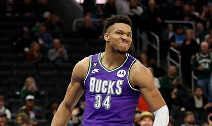 Ιστορική επίδοση, μοναδική στα χρονικά του ΝΒΑ, από τον Γιάννη Αντετοκούνμπο