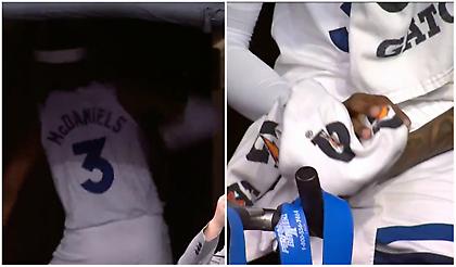 Όσκαρ ανοησίας: Ο ΜακΝτάνιελς έσπασε το χέρι του από τα νεύρα του και… τέλος η σεζόν