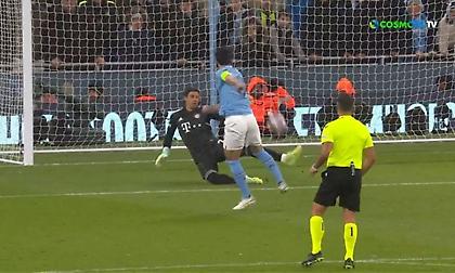 Απίθανη επέμβαση του Ζόμερ σε εξ επαφής σουτ του Γκιντογκάν!