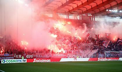 «Καυτή» η ατμόσφαιρα στο «Γ. Καραϊσκάκης» πριν τη σέντρα