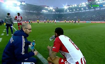 Σύντομη διακοπή για να φάνε Εμβιλά και διαιτητής λόγω ραμαζανιού