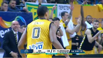 ΑΕΚ-Χάποελ: Οι «βόμβες» Φλιώνη και Λεμάρ ξεσήκωσαν το κοινό