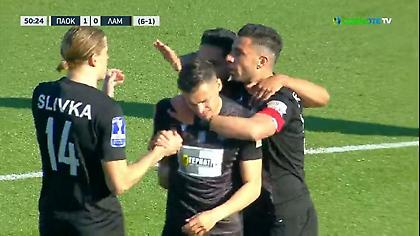 Ισοφάρισε με εξαιρετική αντεπίθεση και Μανούσο η Λαμία