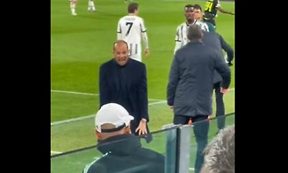 Απίθανο ξέσπασμα Αλέγκρι με τον Παρέδες να μην έχει φανέλα να μπει αλλαγή επειδή την έδωσε σε οπαδό!