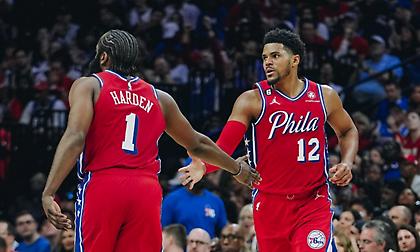 Εύκολα το 1-0 οι Σίξερς με Εμπίντ και Χάρντεν