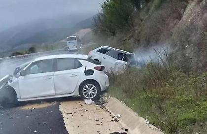 Τροχαίο δυστύχημα στην Εγνατία Οδό: 4 νεκροί και 7 τραυματίες