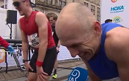 Ο Ρόμπεν έτρεξε στον μαραθώνιο του Ρότερνταμ και τερμάτισε σε εξαιρετικό χρόνο!