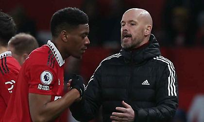 Τεν Χάαχ: «Σπουδαίος ποδοσφαιριστής ο Μαρσιάλ, αλλά δύσκολα βασίζεσαι επάνω του»