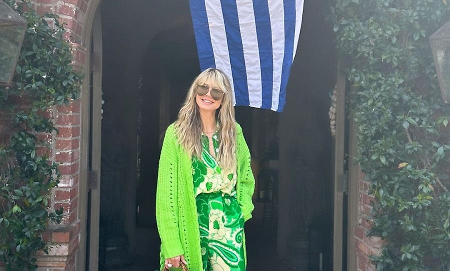 Η Χάιντι Κλουμ έζησε το ελληνικό Πάσχα στις ΗΠΑ