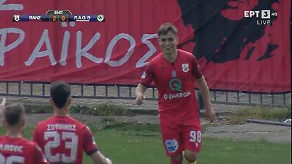 Γκολάρα ο Στίνα, σφράγισε τη νίκη του Πανσερραϊκού επί του Παναθηναϊκού Β'