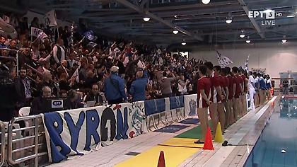 Φοβερή ατμόσφαιρα από τους οπαδούς του Απόλλωνα στον τελικό με την Τεράσα!