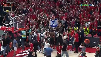 Ξέφρενοι πανηγυρισμοί από παίκτες και οπαδούς της Χάποελ