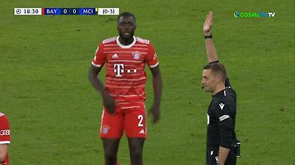 Αποβλήθηκε επειδή γκρέμισε τον Χάαλαντ αλλά... γλίτωσε λόγω οφσάιντ ο Ουπαμεκανό