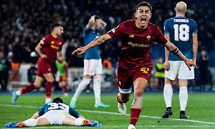 Η γκολάρα του Ντιμπάλα που έστειλε το Ρόμα-Φέγενορντ στην παράταση